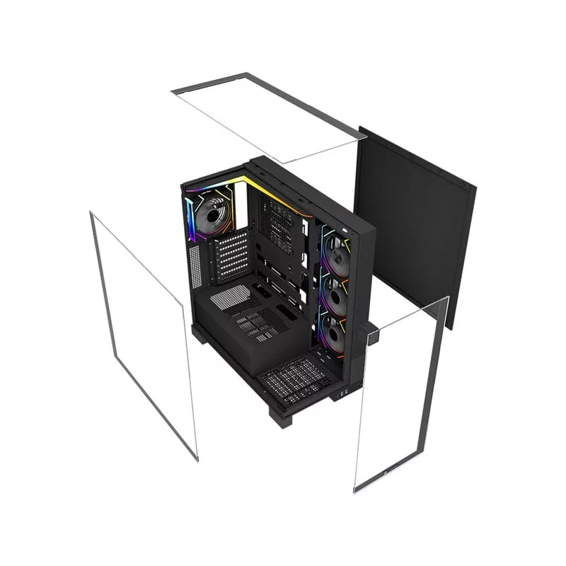 کیس کامپیوتر لاجی کی مدل LK-C734B