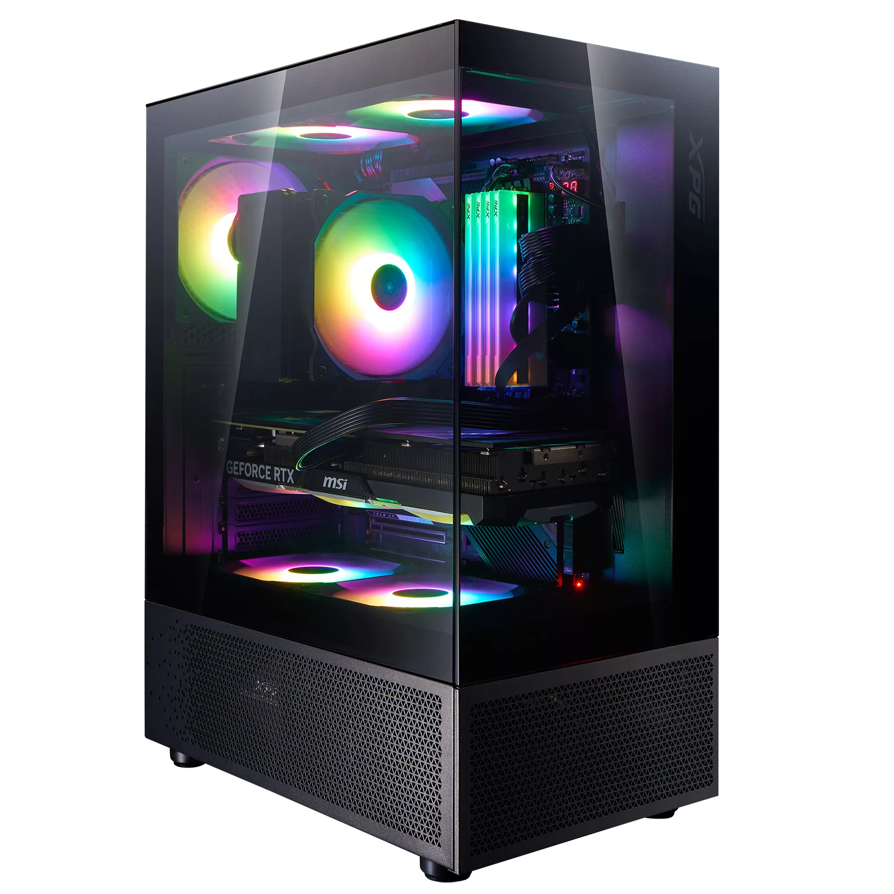 کیس کامپیوتر ای دیتا ایکس پی جی مدل INVADER X MINI