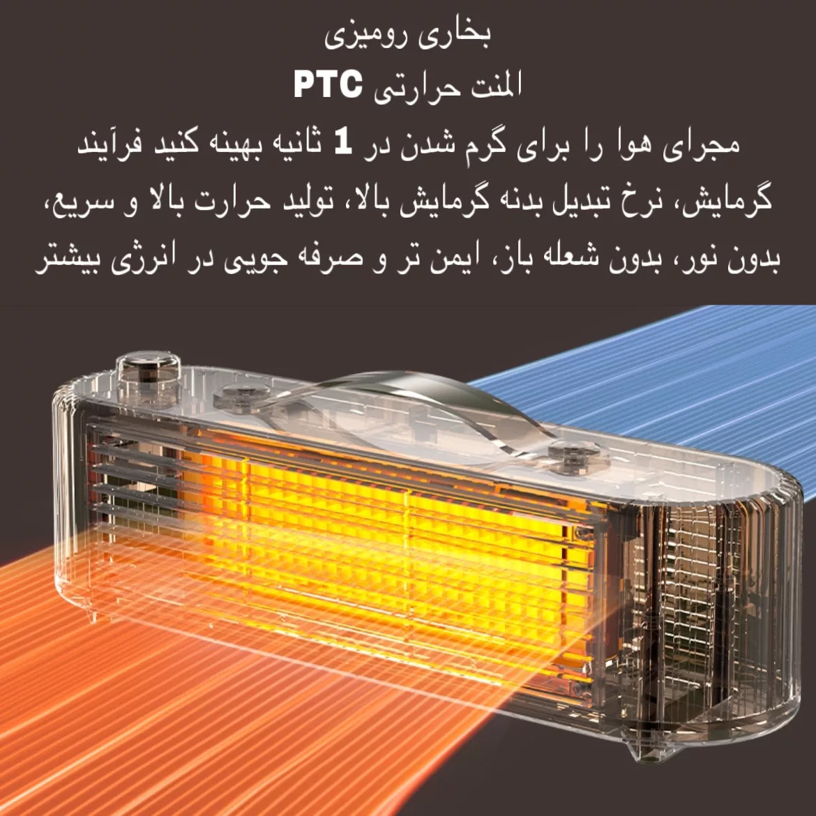 هیتر طرح رومیزی مدل FS007