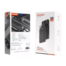 پاوربانک پرودو مدل PBFCH055 ظرفیت 10000 میلی آمپر ساعت