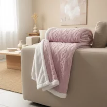 پتو 2 نفر مدل تدی سایز 220x200 سانتی‌متر