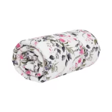 روکش لحاف کتان آدنو مدل گلسار کد FI48 یک نفره سایز 160×220 سانتی‌متر