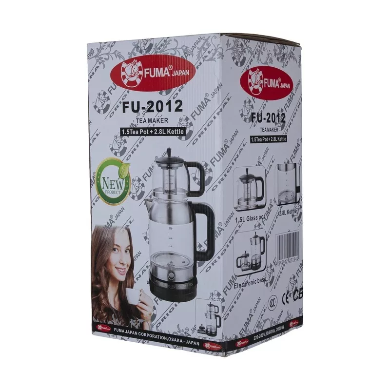 چای ساز روی هم فوما مدل FU-2012