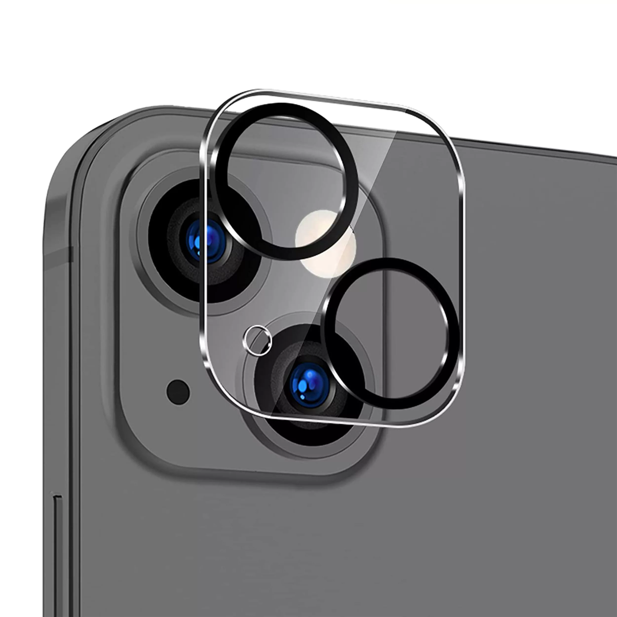 محافظ لنز دوربین بوف مدل 3D Clear-G مناسب برای گوشی موبایل اپل Iphone 13 /13 Mini