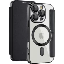 کیف کلاسوری مسیر مدل Leather Cover With Magsafe مناسب برای گوشی موبایل اپل iPhone 16 Pro Max