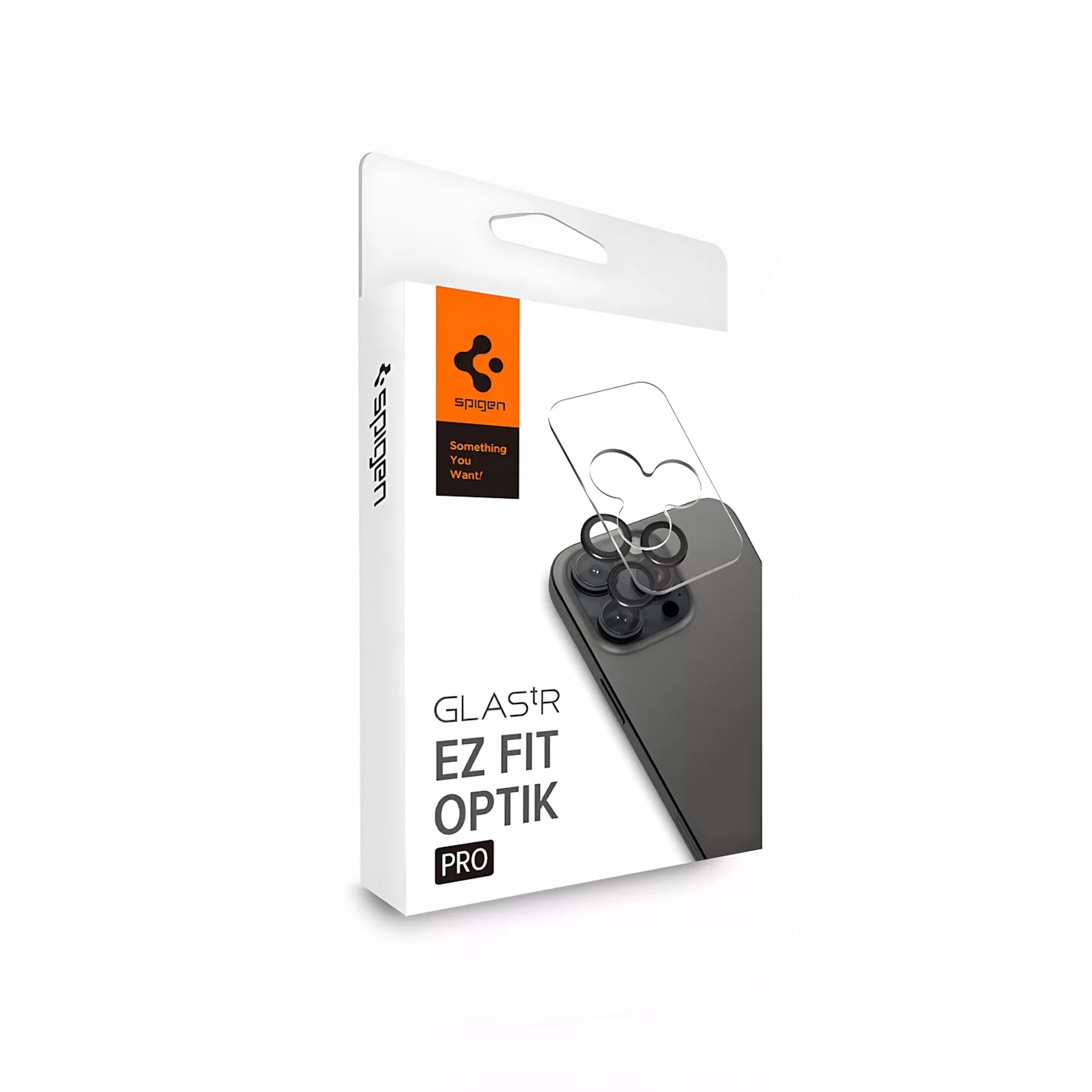 محافظ لنز دوربین شیشهای اسپیگن مدل Optik Pro مناسب برای گوشی موبایل اپل iPhone 15 Pro Max