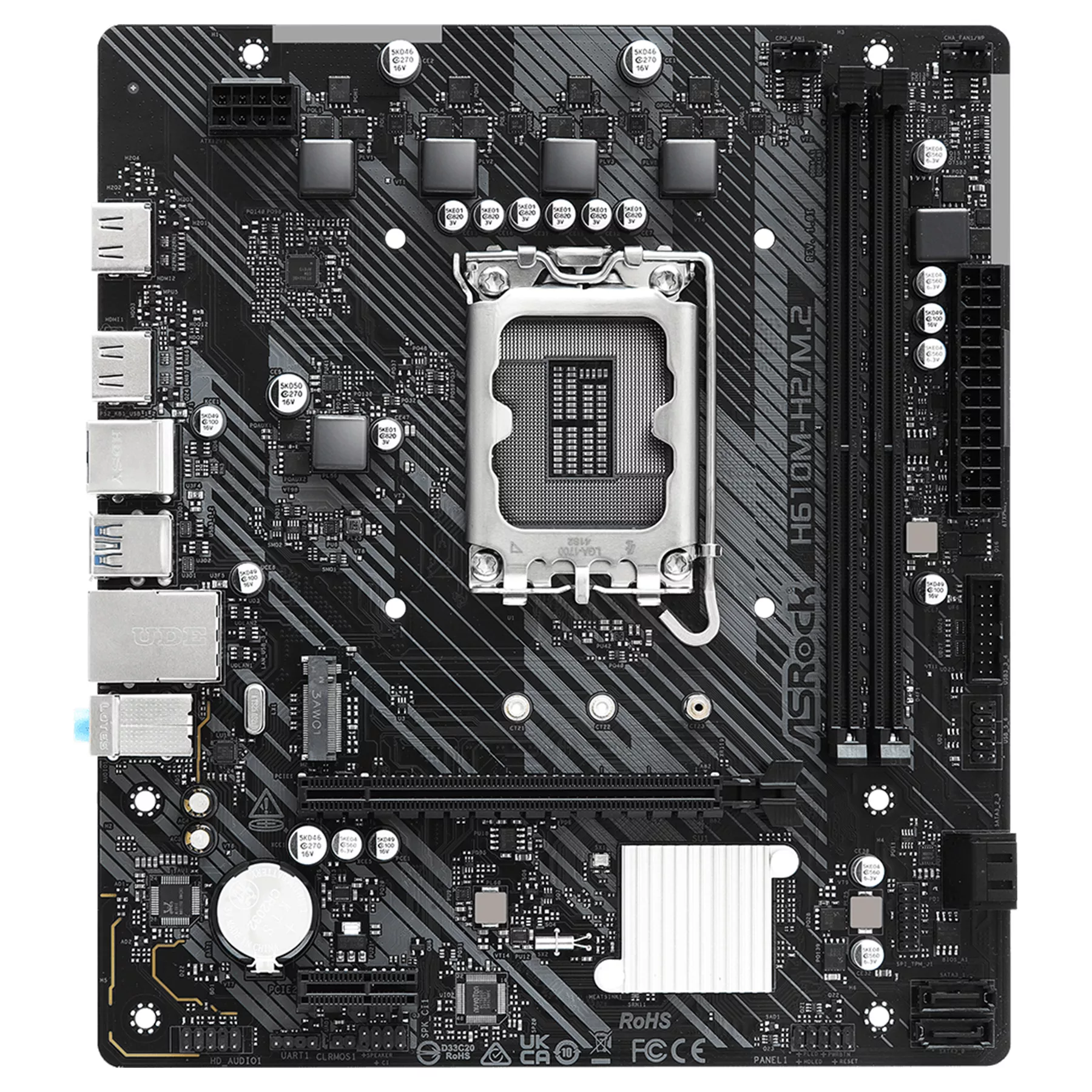 مادربرد ازراک مدل H610M-H2/M.2 D4