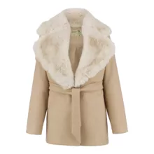 پالتو زنانه السانا مدل پرنسس کد 203447