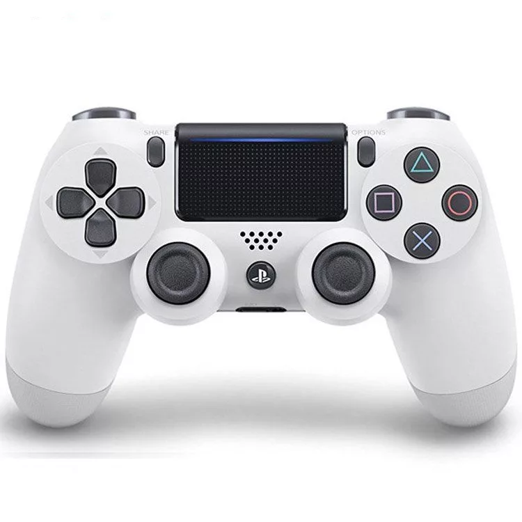 دسته بازی بی سیم مدل Dualshock 4 White مناسب برای PS4