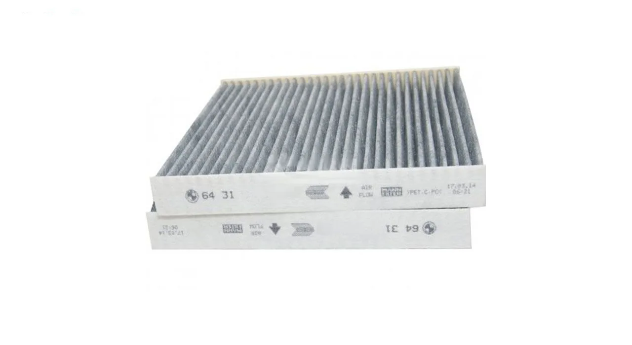 فیلتر کابین خودرو بی ام دبلیو مدل Xseries مناسب برای بی ام دبلیو X4 و X3 بسته 2 عددی