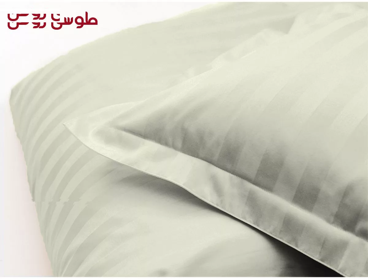 سرویس ملحفه هارمونی مدل 50Satin دونفره سه تکه گینگ سایز 180