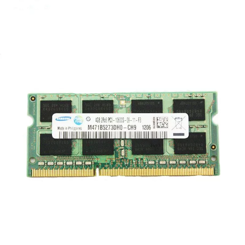 رم لپ تاپ DDR3 تک کاناله 1333 مگاهرتز CL11 سامسونگ مدل PC3 ظرفیت 4گیگابایت