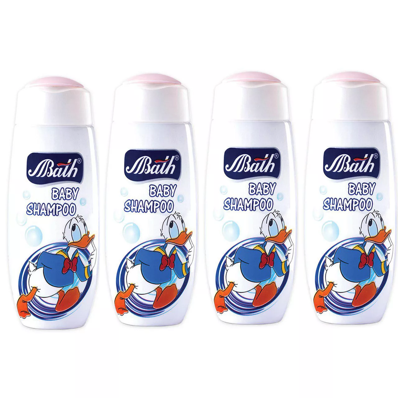 شامپو بچه بس مدل Donald Duck حجم 265 میلی لیتر بسته 4 عددی
