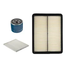 فیلتر هوا خودرو هیوندای جنیون پارتز مدل 281132W100 مناسب برای سانتافه به همراه فیلتر کابین و روغن