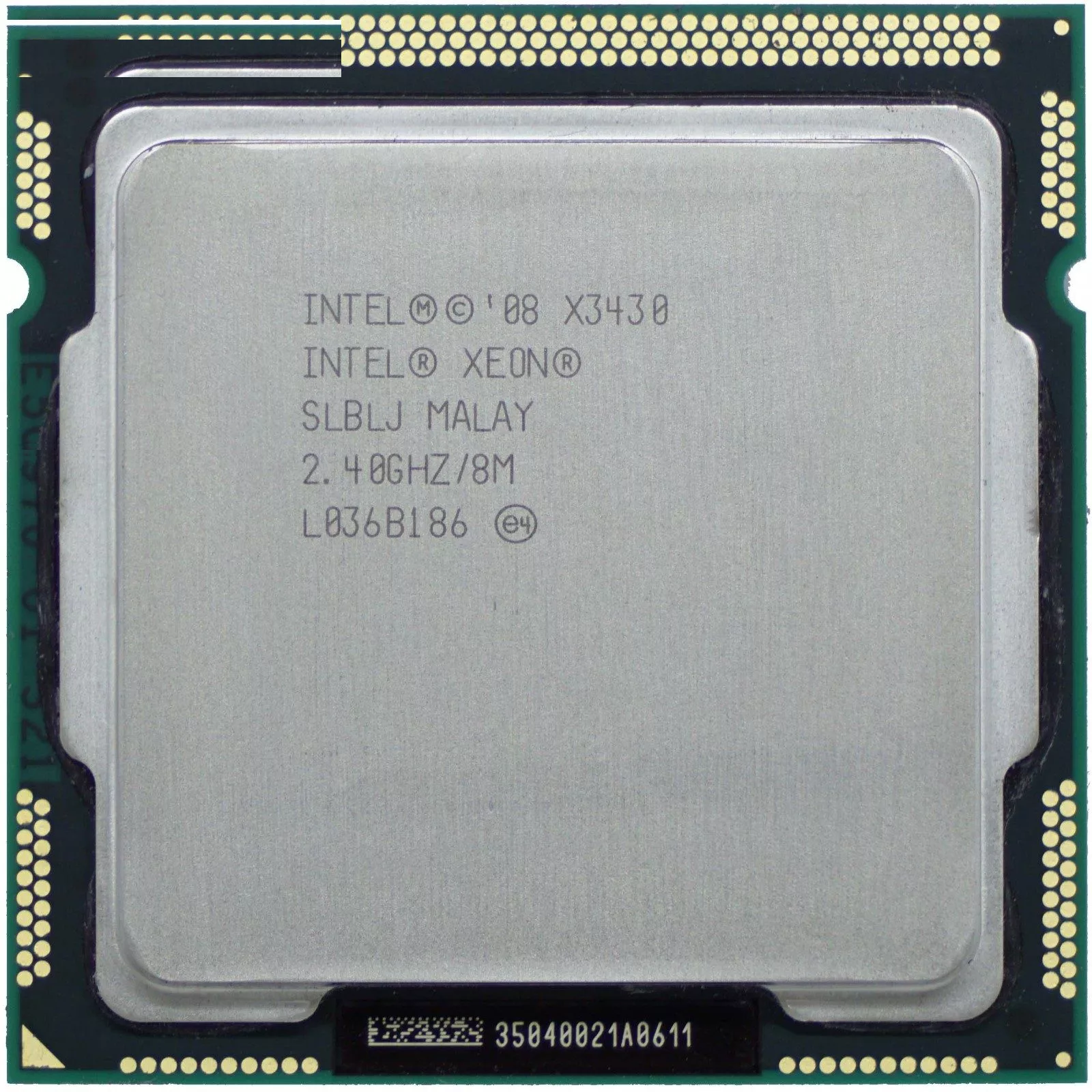 پردازنده مرکزی اینتل سری Nehalem مدل Xeon X3430