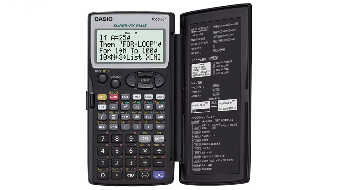 ماشین حساب کاسیو FX-5800