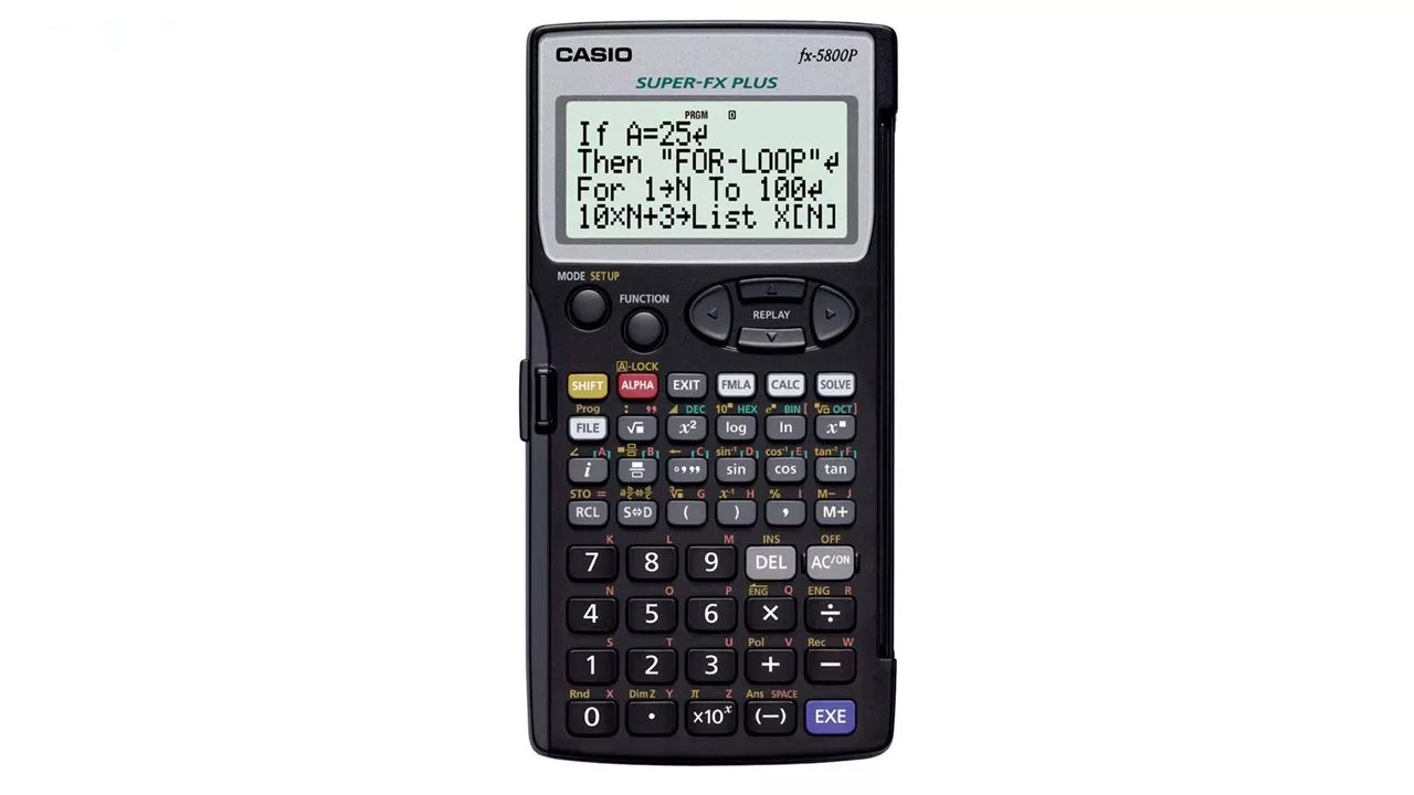 ماشین حساب کاسیو FX-5800