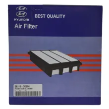 فیلتر روغن خودرو هیوندای جنیون پارتز مدل 263203C100 مناسب برای آزرا به همراه فیلتر کابین و فیلتر هوا