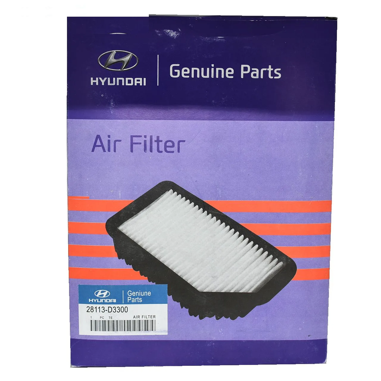 فیلتر روغن خودرو هیوندای جنیون پارتز مدل 2630035504 مناسب برای توسان به همراه فیلتر کابین و فیلتر هوا