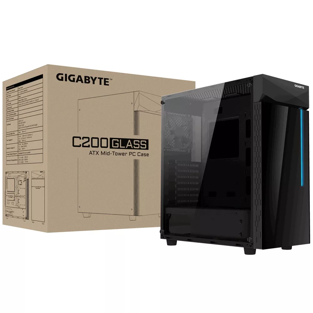 کیس کامپیوتر گیگابایت مدل C200
