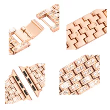 بند طرح Diamond کد i1011 مناسب برای اپل واچ 38/40 میلیمتری