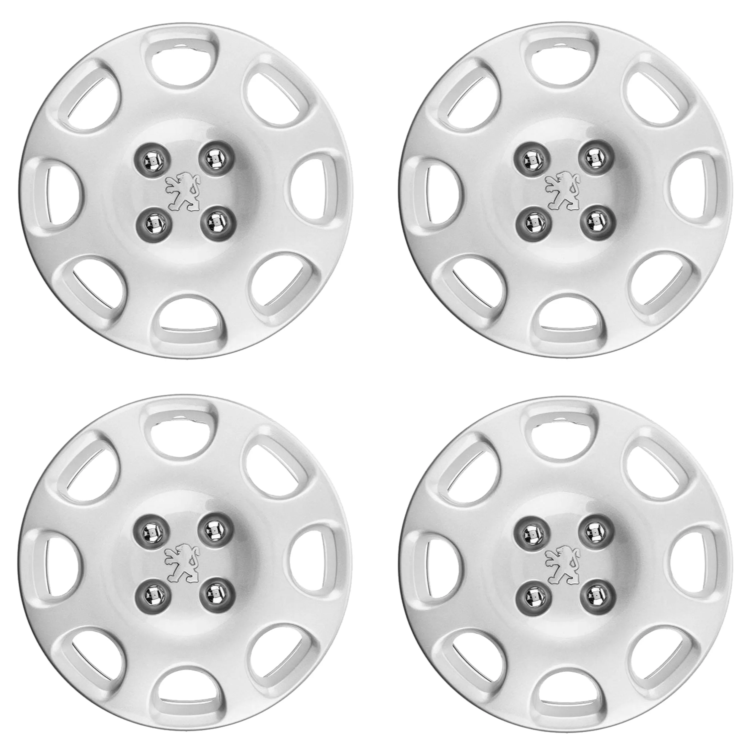 قالپاق چرخ تی پی ای مدل TPA-P06 سایز 14 اینچ مناسب برای پژو 206 بسته 4 عددی