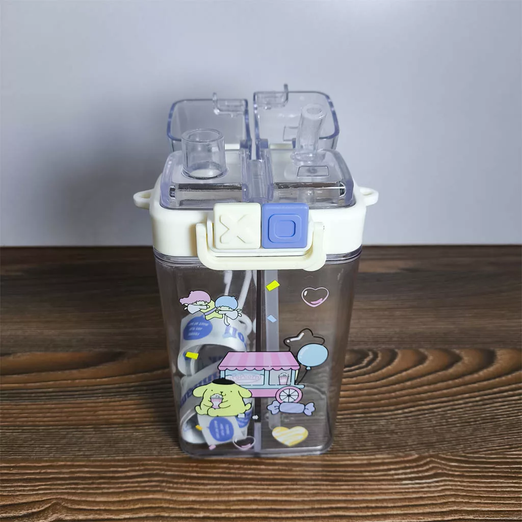 قمقمه کودک مدل دو مخزنه طرح پام پام پورین گنجایش 0.52 لیتر