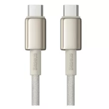 کابل تبدیل USB-C بیسوس مدل Tungsten Gold (100W)به طول 2 متر
