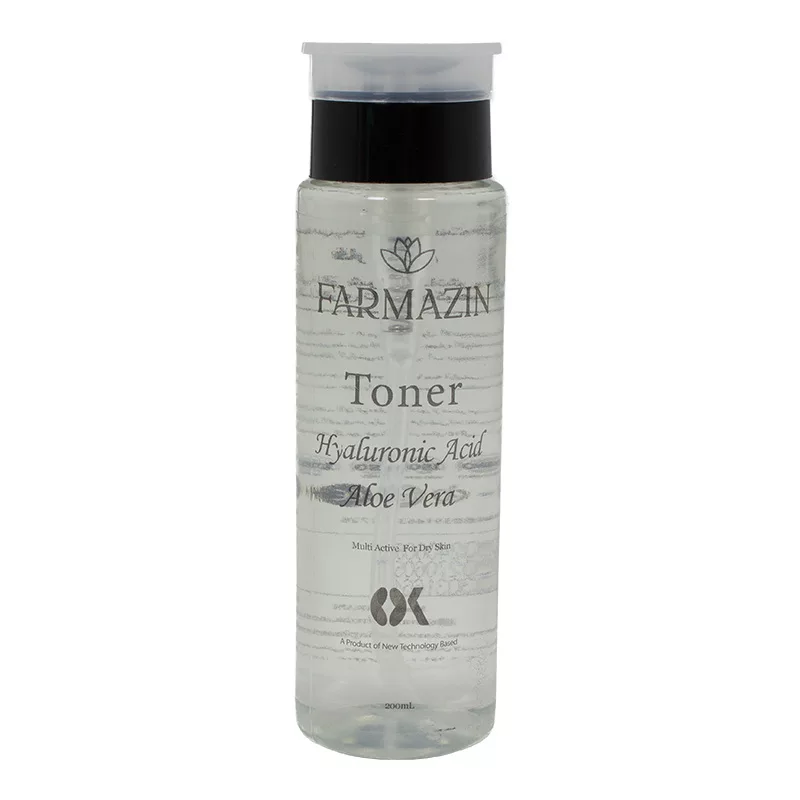تونر فارمازین مدل عصاره آلوئه ورا حجم 200 میلی لیتر مجموعه دو عددی