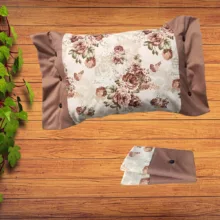 رو بالشی اسپی توره مدل دکمه ای رزیتا سایز ۵۰×۷۰ سانتی متر بسته 2 عددی