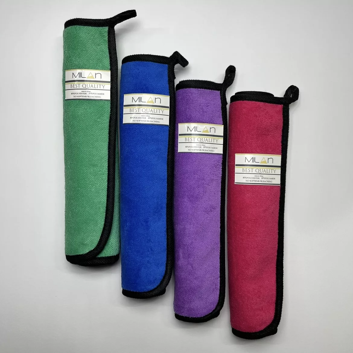 دستمال نظافت LCD میلان مدل سوپر میکروفایبر پلاس بسته 4عددی