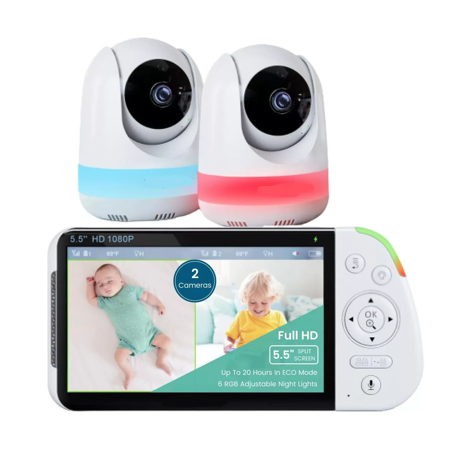 دوربین اتاق کودک مدل VBM55 مجموعه سه عددی