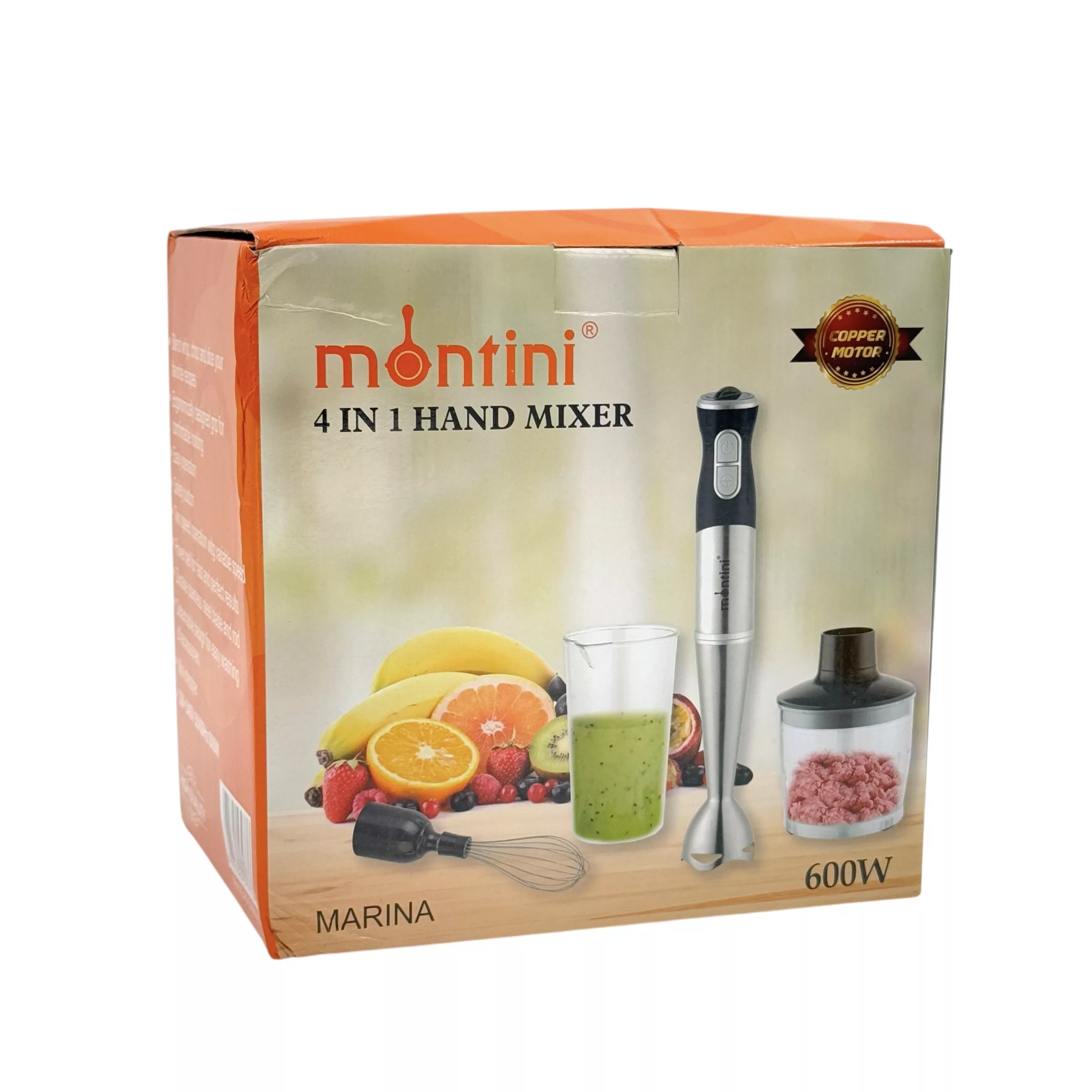 گوشت کوب برقی چندکاره 600 وات مونتینی مدل MARINA