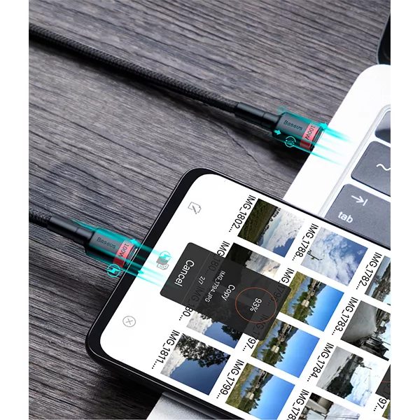 کابل USB-C باسئوس مدل CATKLF-AL طول 2 متر