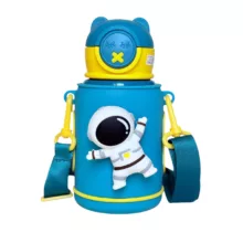 قمقمه کودک مدل فضانورد استیل گنجایش 0.45 لیتر