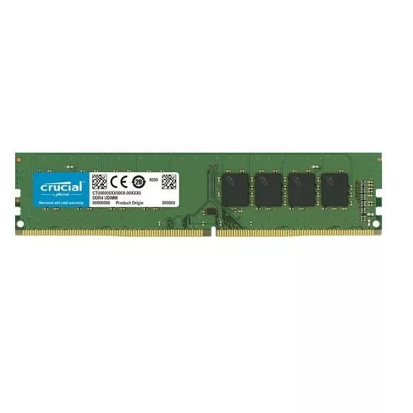 رم دسکتاپ DDR4 تک کاناله 3200 مگاهرتز CL22 کروشیال مدل PC4-25600 ظرفیت 16 گیگابایت