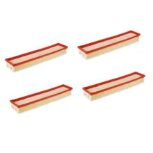 فیلتر هوا خودرو قلعه مدل GF-4 مناسب برای پژو 207 مجموعه 4 عددی