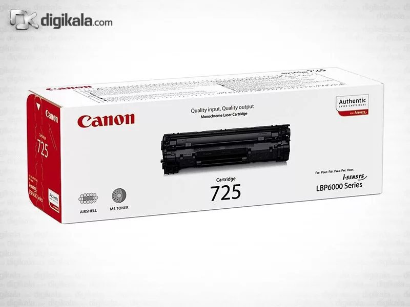 تونر مشکی کانن مدل 725