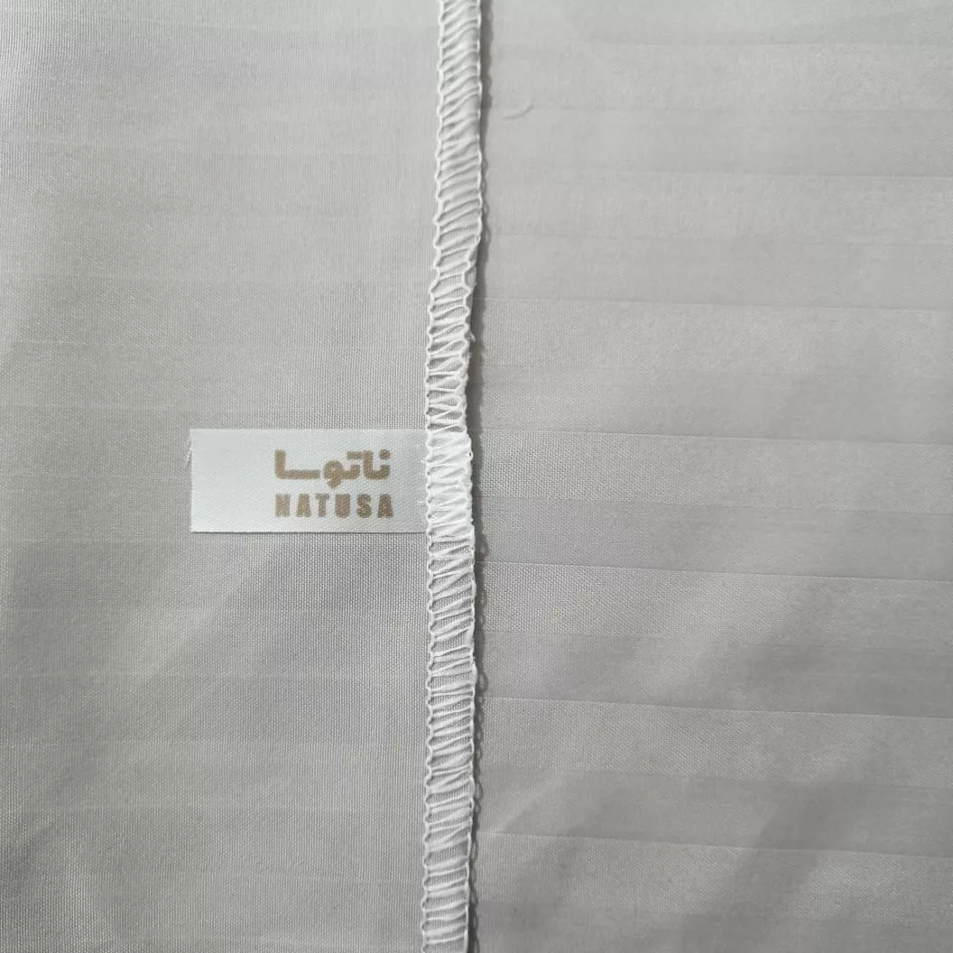 ملحفه ناتوسا مدل روانداز هتلی دو نفره سایز 240x250 سانتی متر