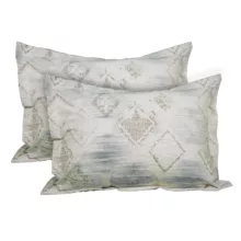 رو بالشی مدل پاکتی طرح داماس لوزی 2 عددی