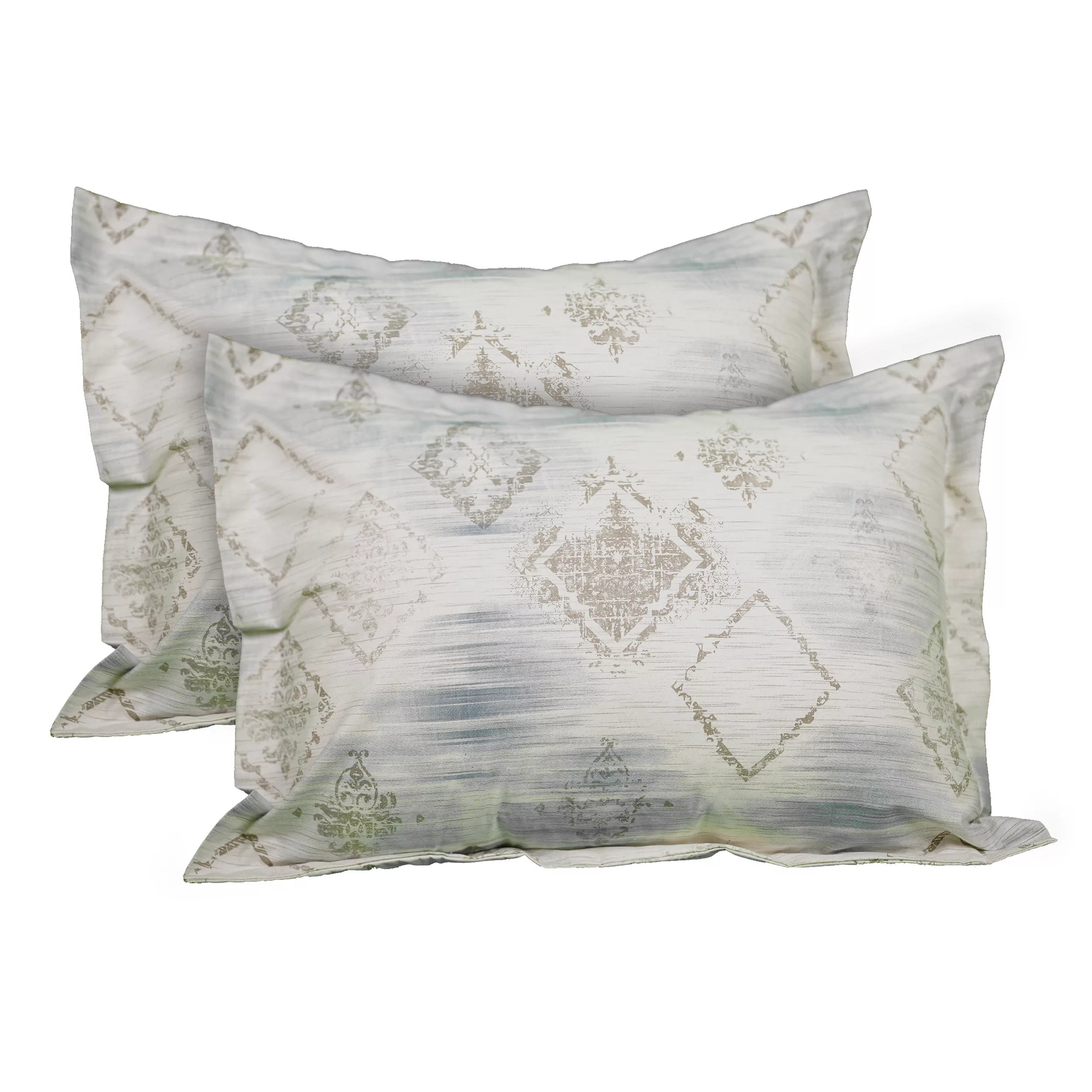 رو بالشی مدل پاکتی طرح داماس لوزی 2 عددی