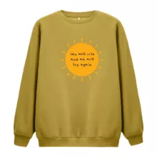 سویشرت زنانه مدل خورشید