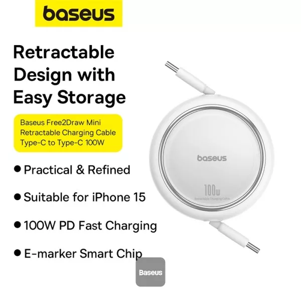 کابل USB-C باسئوس مدل CB000062 طول 1 متر