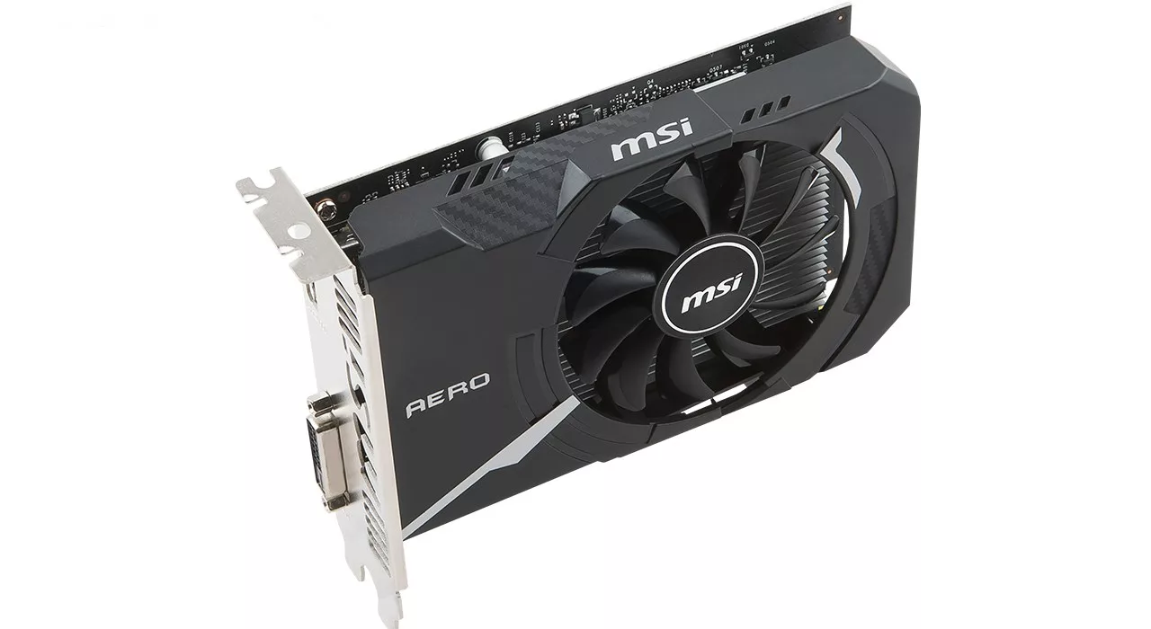 کارت گرافیک ام اس آی مدل GeForce GT 1030 AERO ITX 2G OC