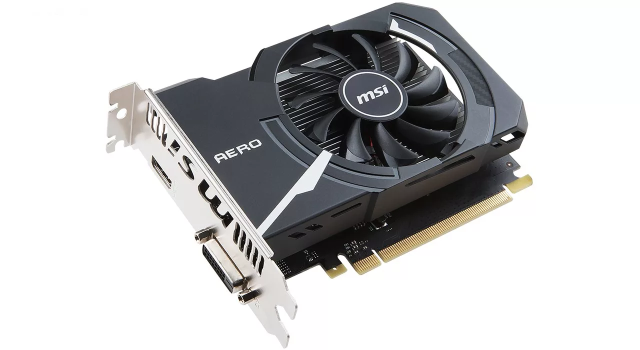 کارت گرافیک ام اس آی مدل GeForce GT 1030 AERO ITX 2G OC