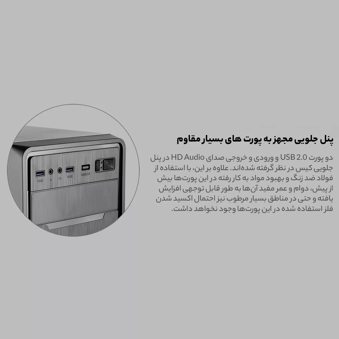 کیس کامپیوتر گرین مدل HOMA