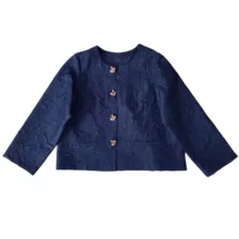 کت زنانه مدل جین کاغذی چروک