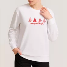 سویشرت زنانه مادر مدل مری رنگ سفید