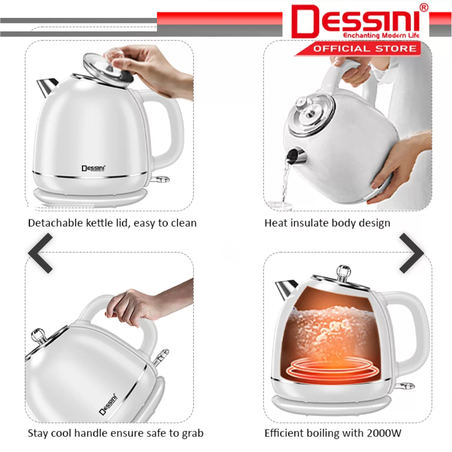 کتری برقی دسینی مدل KD-660