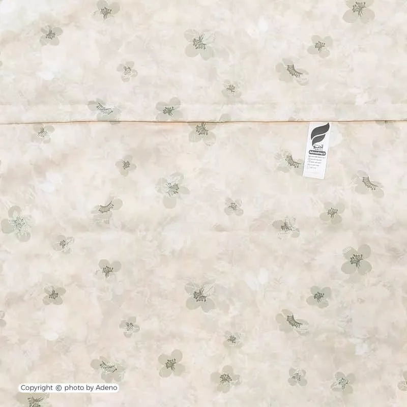 ملحفه آدنو مدل بابونه کد IR158 دو نفره سایز 180x200 سانتی متر